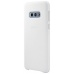 Nugarėlė G970 Samsung Galaxy S10e Leather Cover White